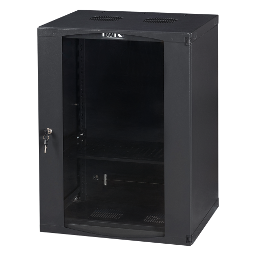 19" wall enclosure with glass door, “Next” series